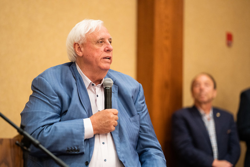 Governor Jim Justice speaking at CIS Summer Institute