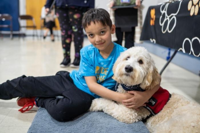 Foster with Student